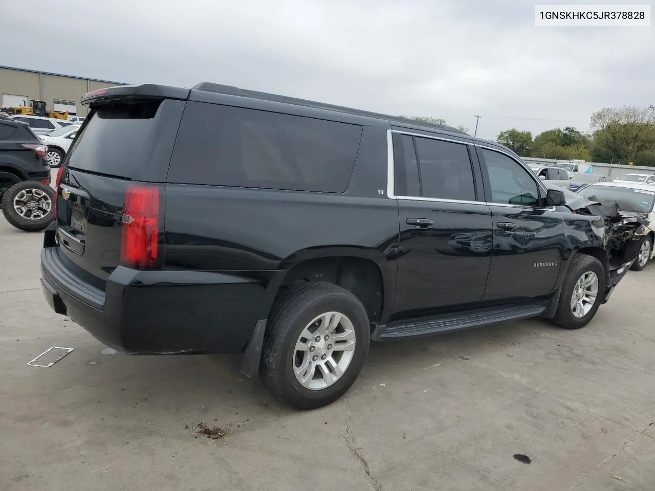 2018 Chevrolet Suburban K1500 Lt VIN: 1GNSKHKC5JR378828 Lot: 79116494