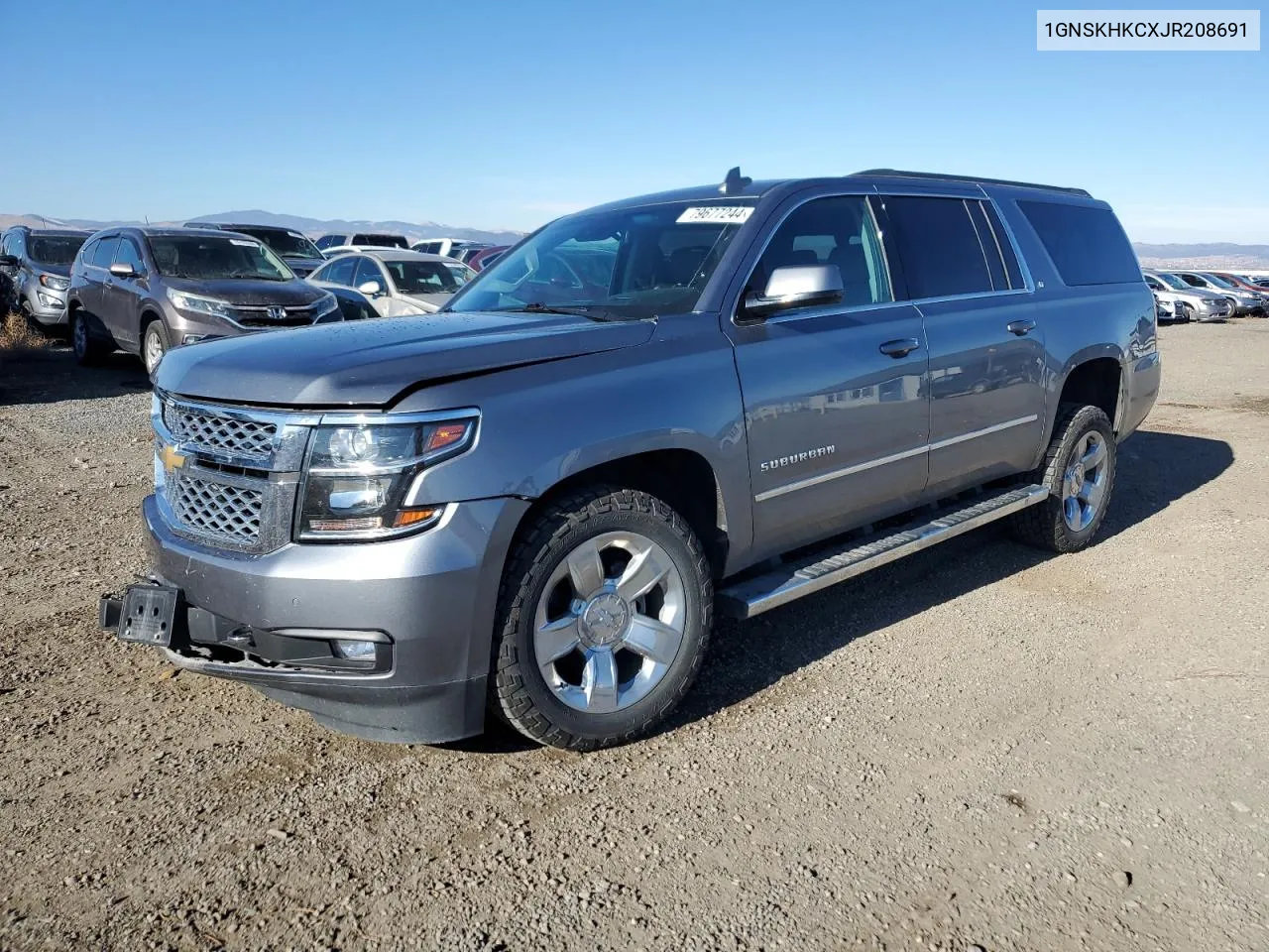 2018 Chevrolet Suburban K1500 Lt VIN: 1GNSKHKCXJR208691 Lot: 79677244