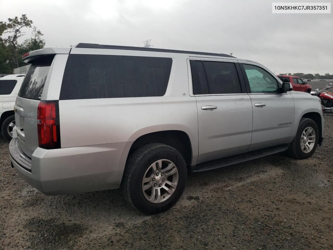 2018 Chevrolet Suburban K1500 Lt VIN: 1GNSKHKC7JR357351 Lot: 79824334