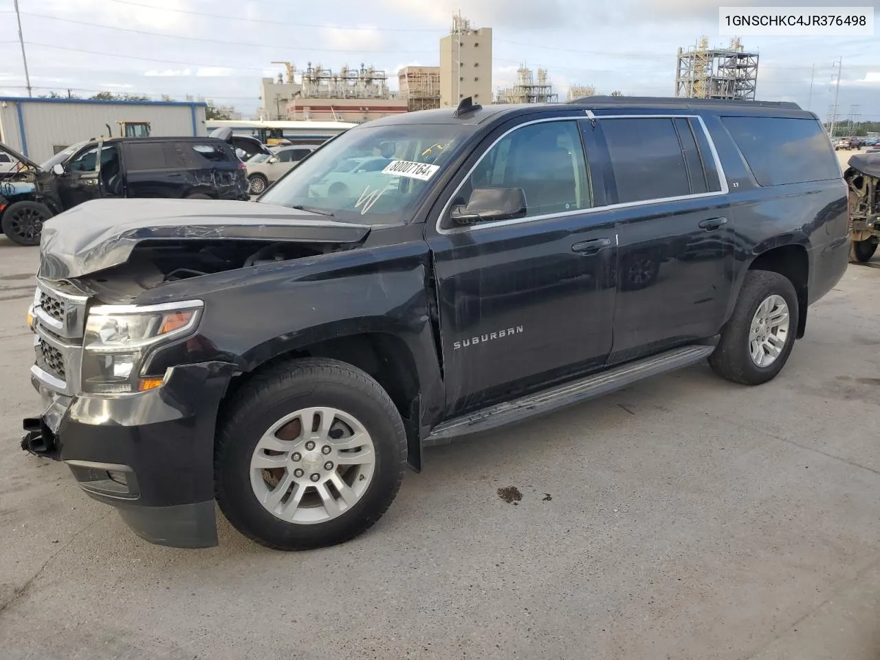 2018 Chevrolet Suburban C1500 Lt VIN: 1GNSCHKC4JR376498 Lot: 80007164