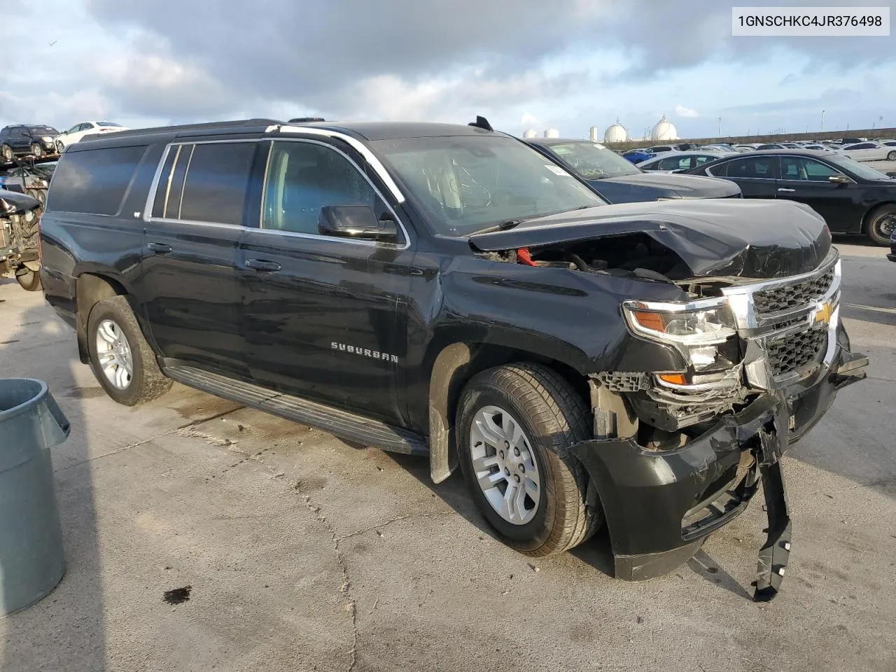 2018 Chevrolet Suburban C1500 Lt VIN: 1GNSCHKC4JR376498 Lot: 80007164