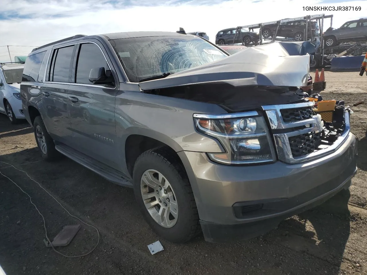 2018 Chevrolet Suburban K1500 Lt VIN: 1GNSKHKC3JR387169 Lot: 80961014