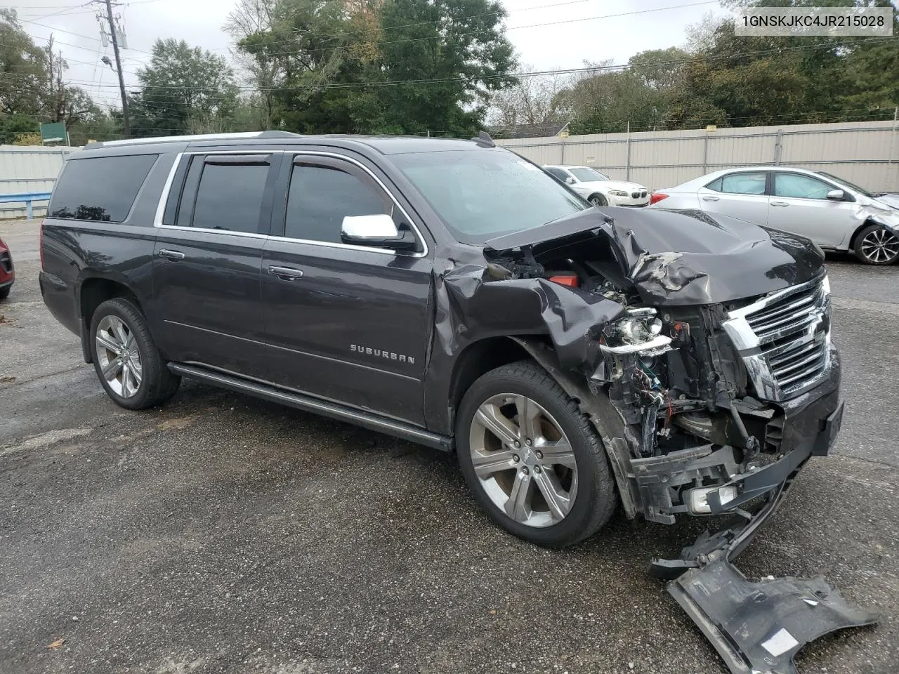 2018 Chevrolet Suburban K1500 Premier VIN: 1GNSKJKC4JR215028 Lot: 81278624