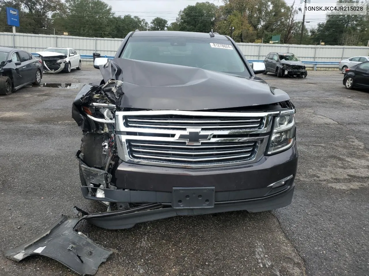 2018 Chevrolet Suburban K1500 Premier VIN: 1GNSKJKC4JR215028 Lot: 81278624