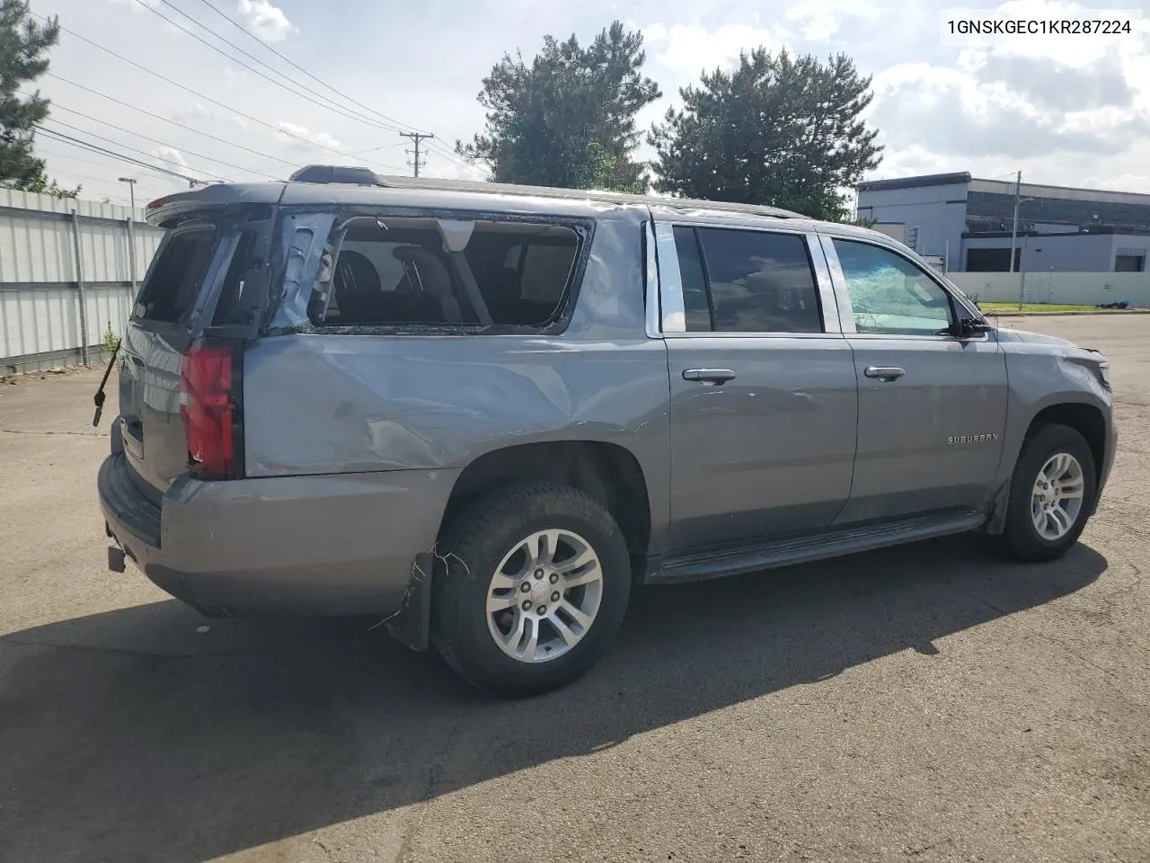 2019 Chevrolet Suburban K1500 Ls VIN: 1GNSKGEC1KR287224 Lot: 55788874