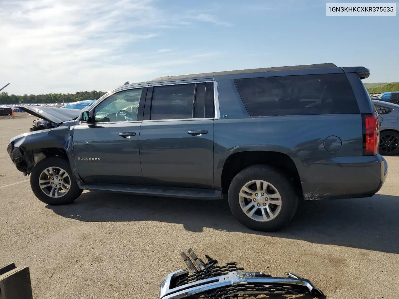 2019 Chevrolet Suburban K1500 Lt VIN: 1GNSKHKCXKR375635 Lot: 56133024