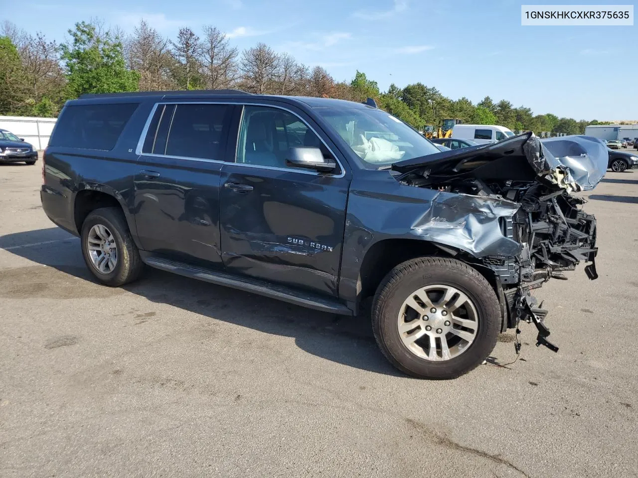 2019 Chevrolet Suburban K1500 Lt VIN: 1GNSKHKCXKR375635 Lot: 56133024