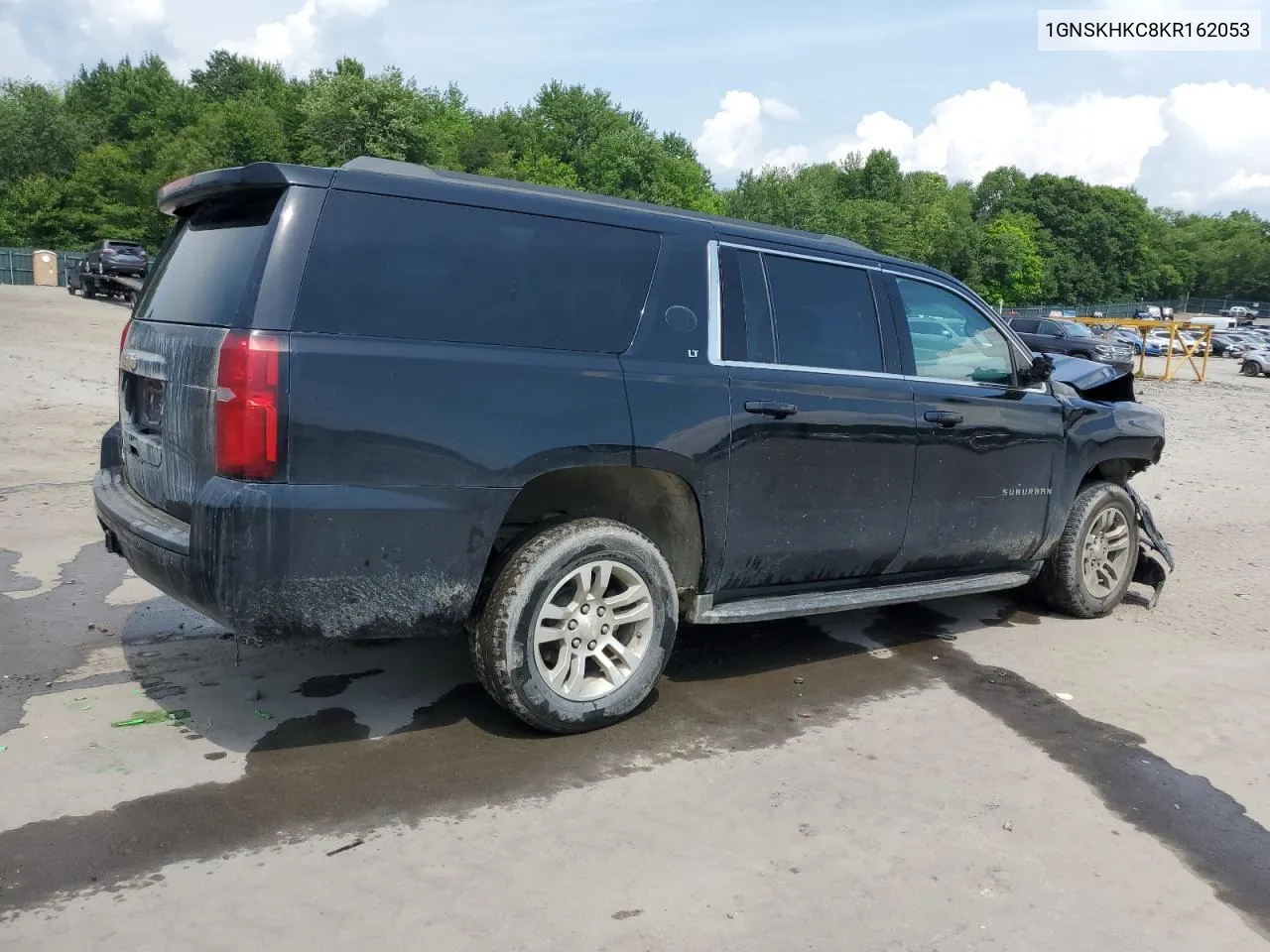 2019 Chevrolet Suburban K1500 Lt VIN: 1GNSKHKC8KR162053 Lot: 59610904