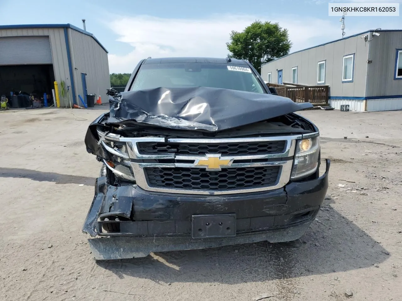 2019 Chevrolet Suburban K1500 Lt VIN: 1GNSKHKC8KR162053 Lot: 59610904