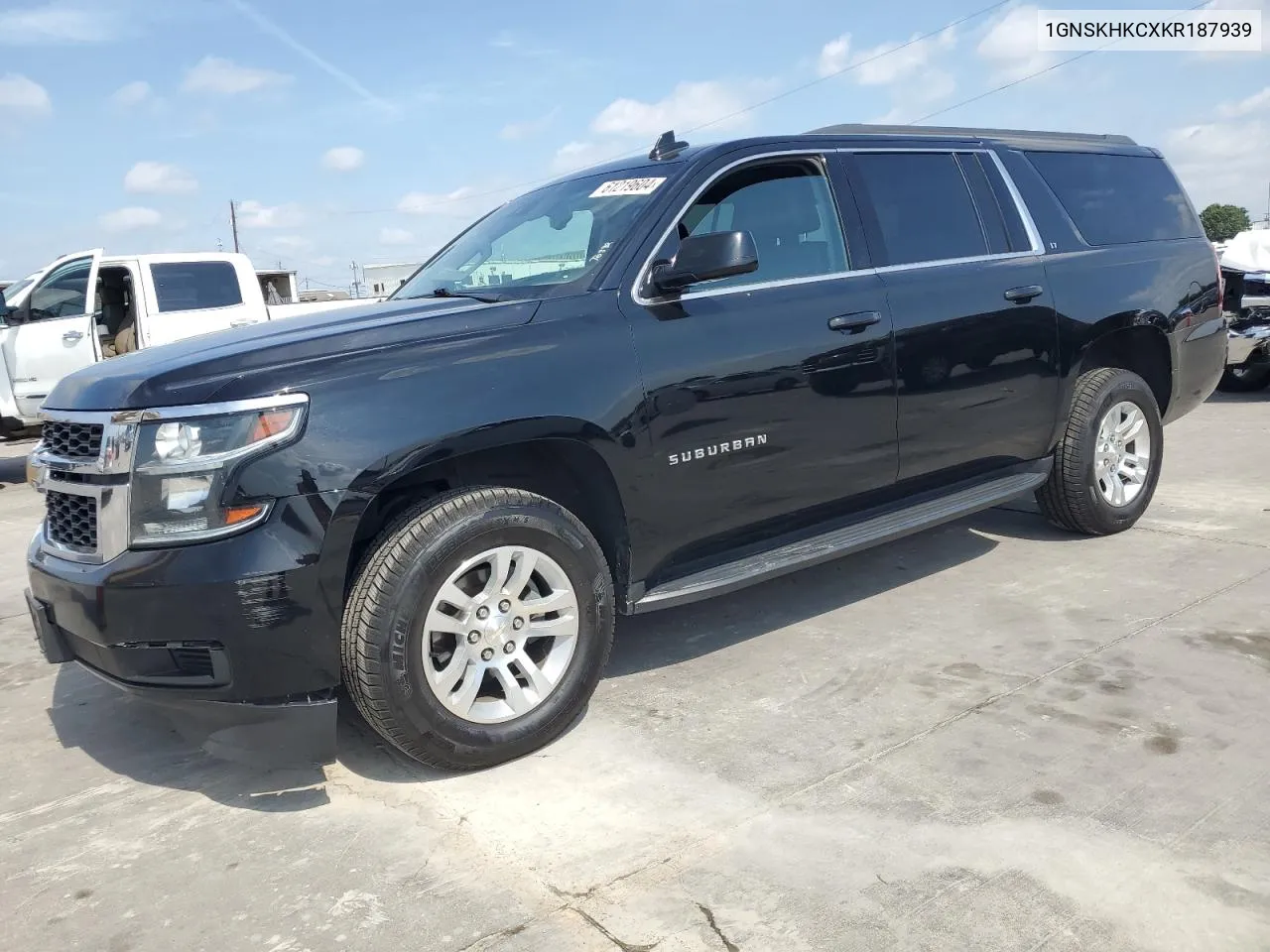 2019 Chevrolet Suburban K1500 Lt VIN: 1GNSKHKCXKR187939 Lot: 61219604