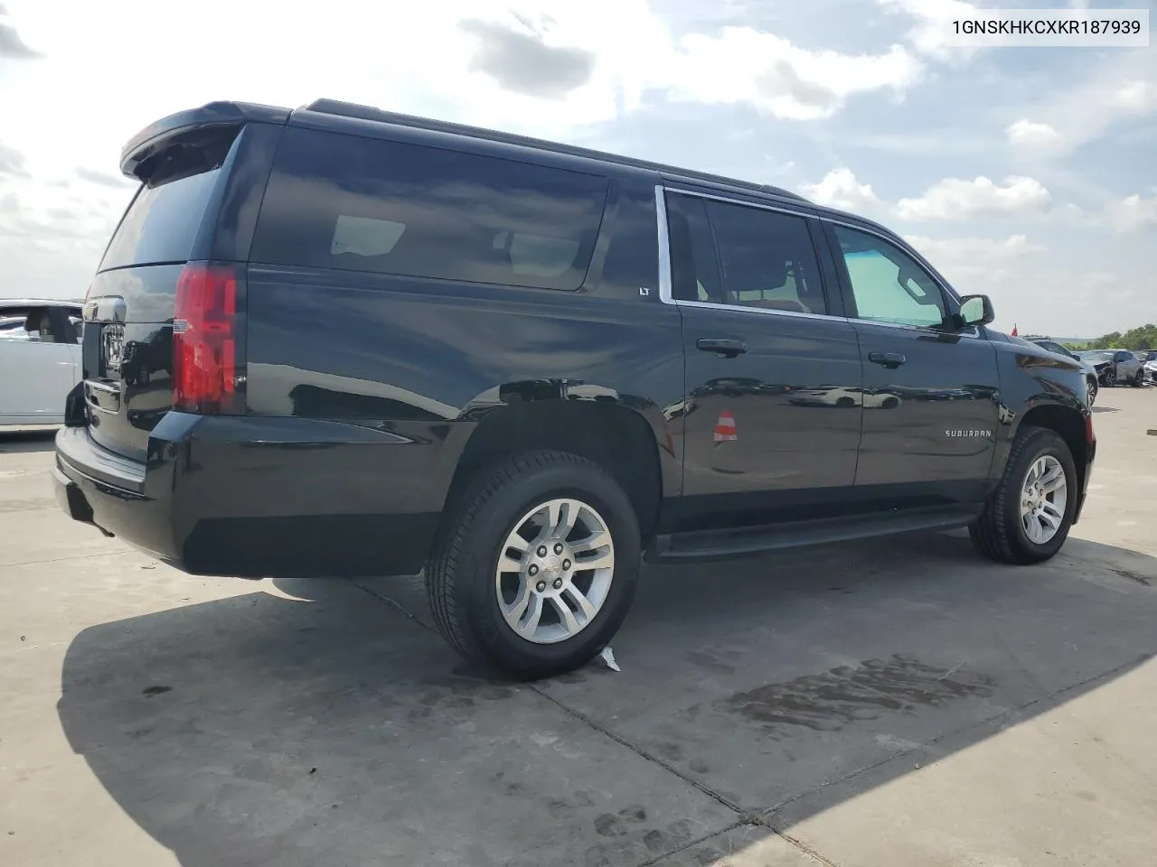 2019 Chevrolet Suburban K1500 Lt VIN: 1GNSKHKCXKR187939 Lot: 61219604