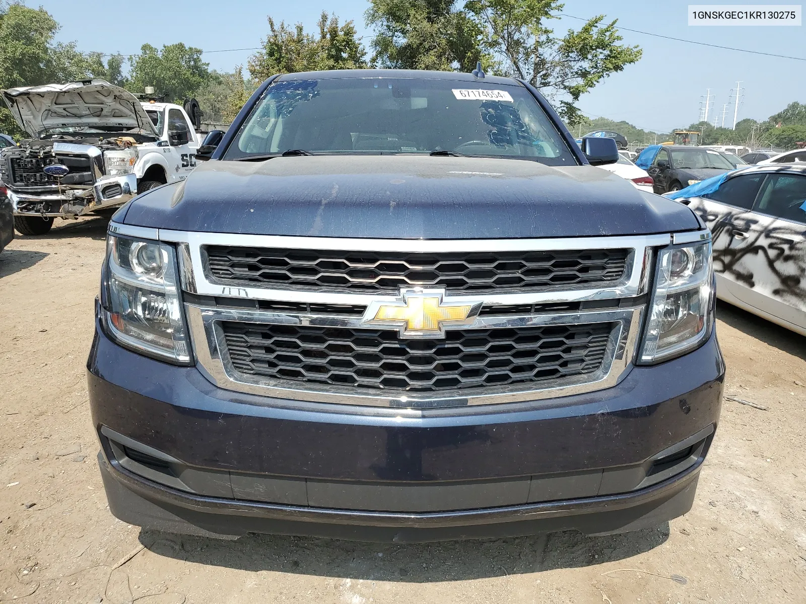 2019 Chevrolet Suburban K1500 Ls VIN: 1GNSKGEC1KR130275 Lot: 67174654