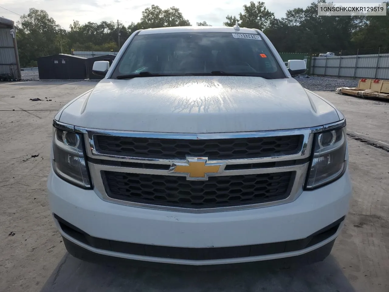 1GNSCHKCXKR129519 2019 Chevrolet Suburban C1500 Lt