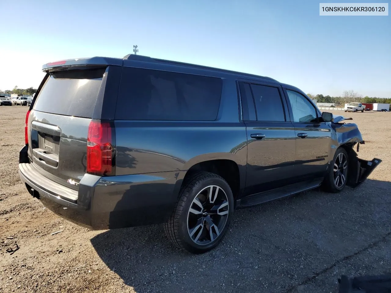 2019 Chevrolet Suburban K1500 Lt VIN: 1GNSKHKC6KR306120 Lot: 69759944