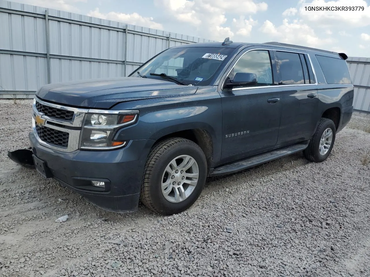 1GNSKHKC3KR393779 2019 Chevrolet Suburban K1500 Lt