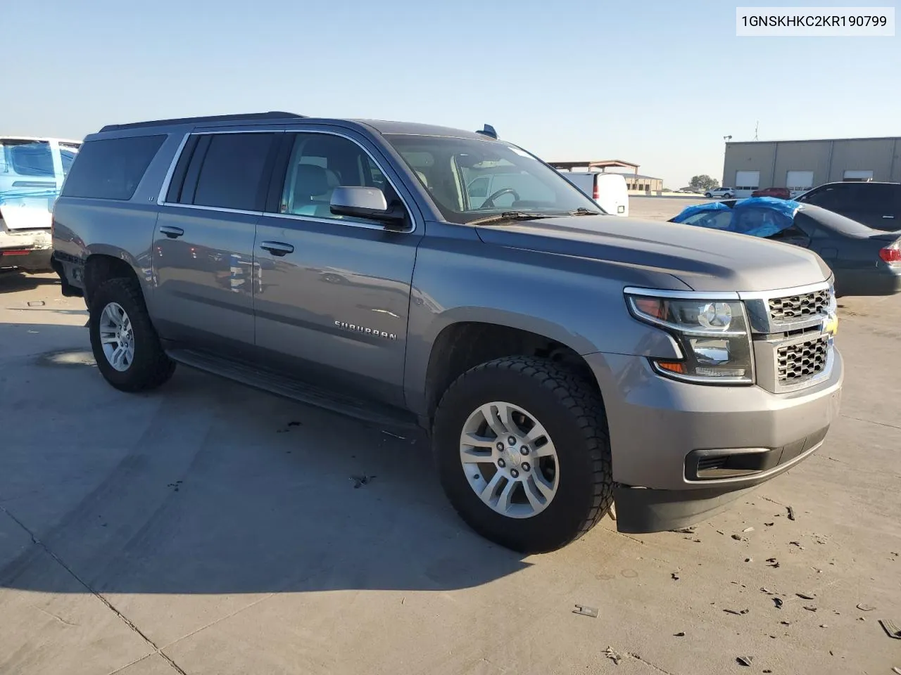 2019 Chevrolet Suburban K1500 Lt VIN: 1GNSKHKC2KR190799 Lot: 73763254