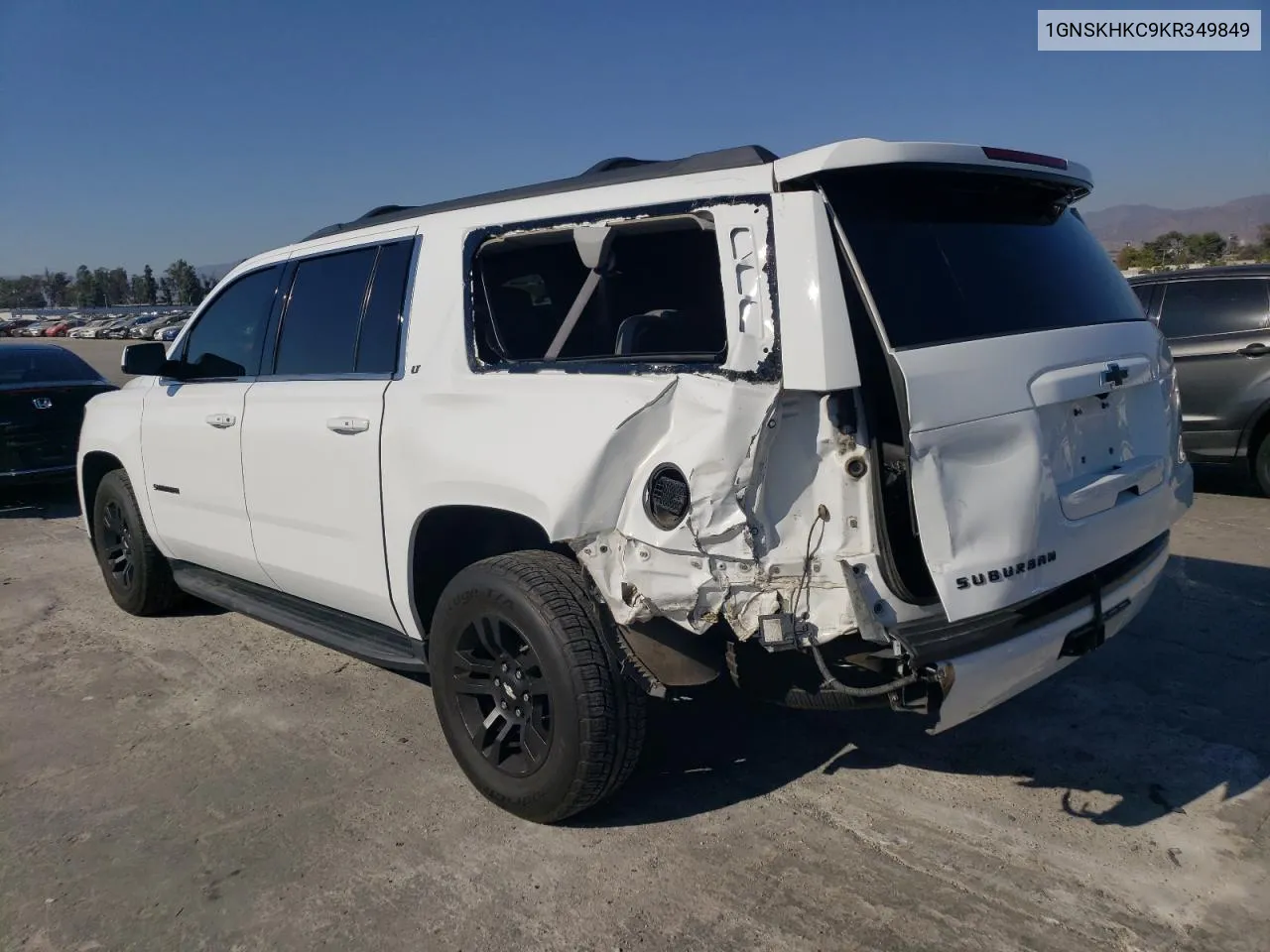 2019 Chevrolet Suburban K1500 Lt VIN: 1GNSKHKC9KR349849 Lot: 74002584