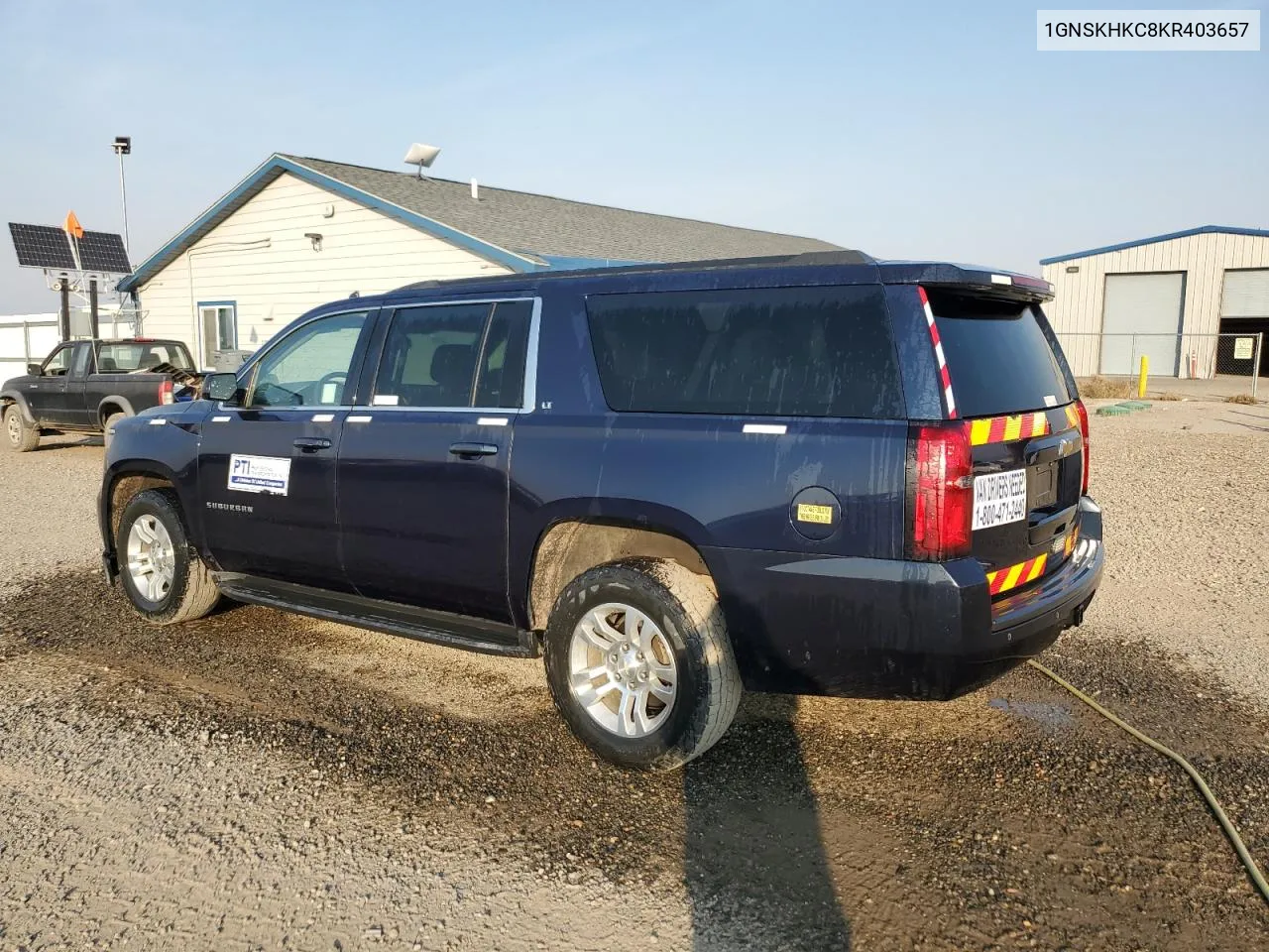 2019 Chevrolet Suburban K1500 Lt VIN: 1GNSKHKC8KR403657 Lot: 74510634