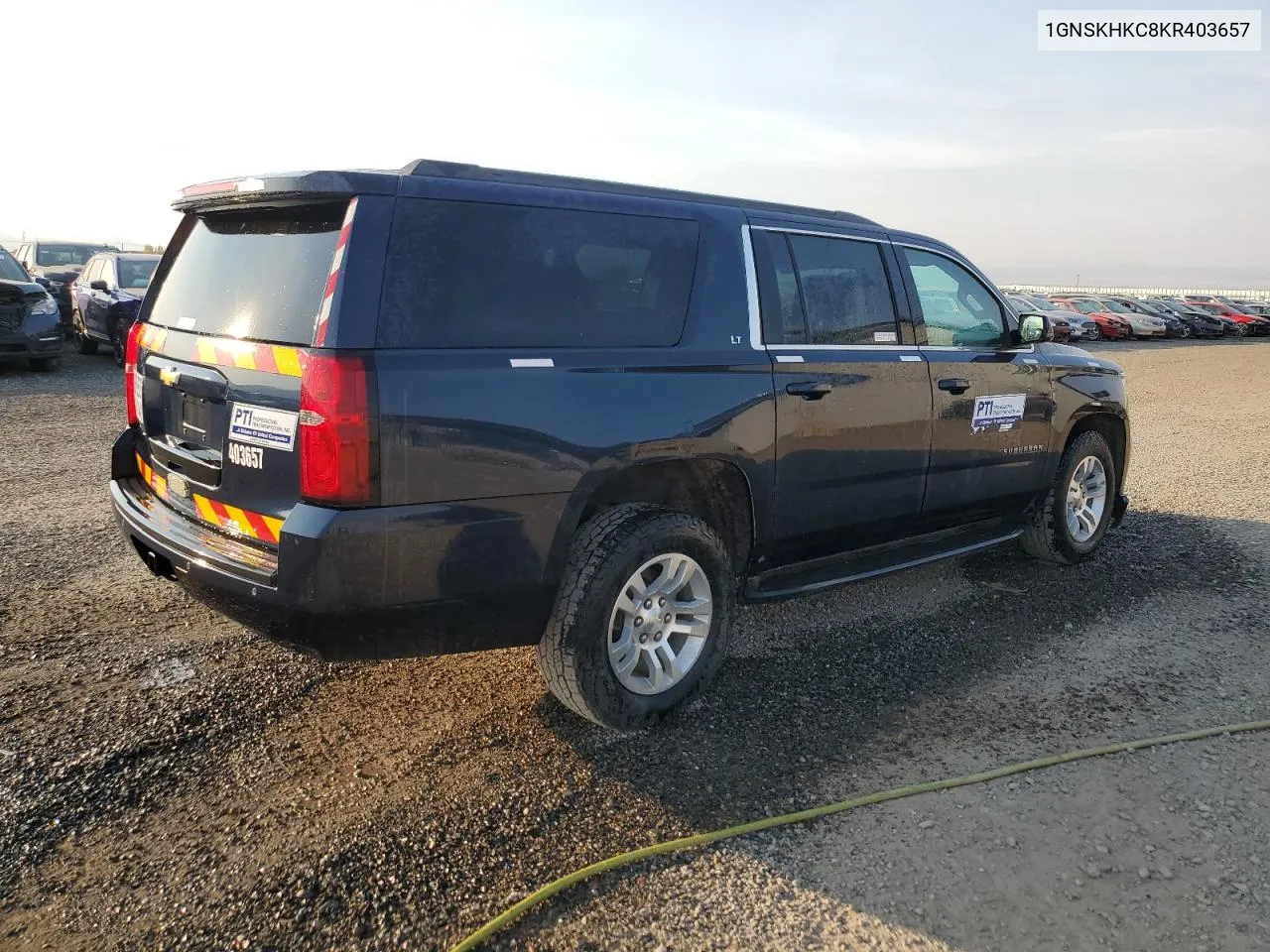 2019 Chevrolet Suburban K1500 Lt VIN: 1GNSKHKC8KR403657 Lot: 74510634