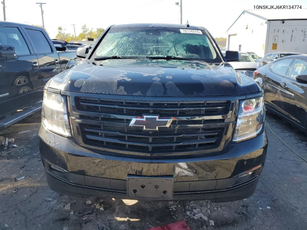 2019 Chevrolet Suburban K1500 Premier VIN: 1GNSKJKJ6KR134774 Lot: 76118314