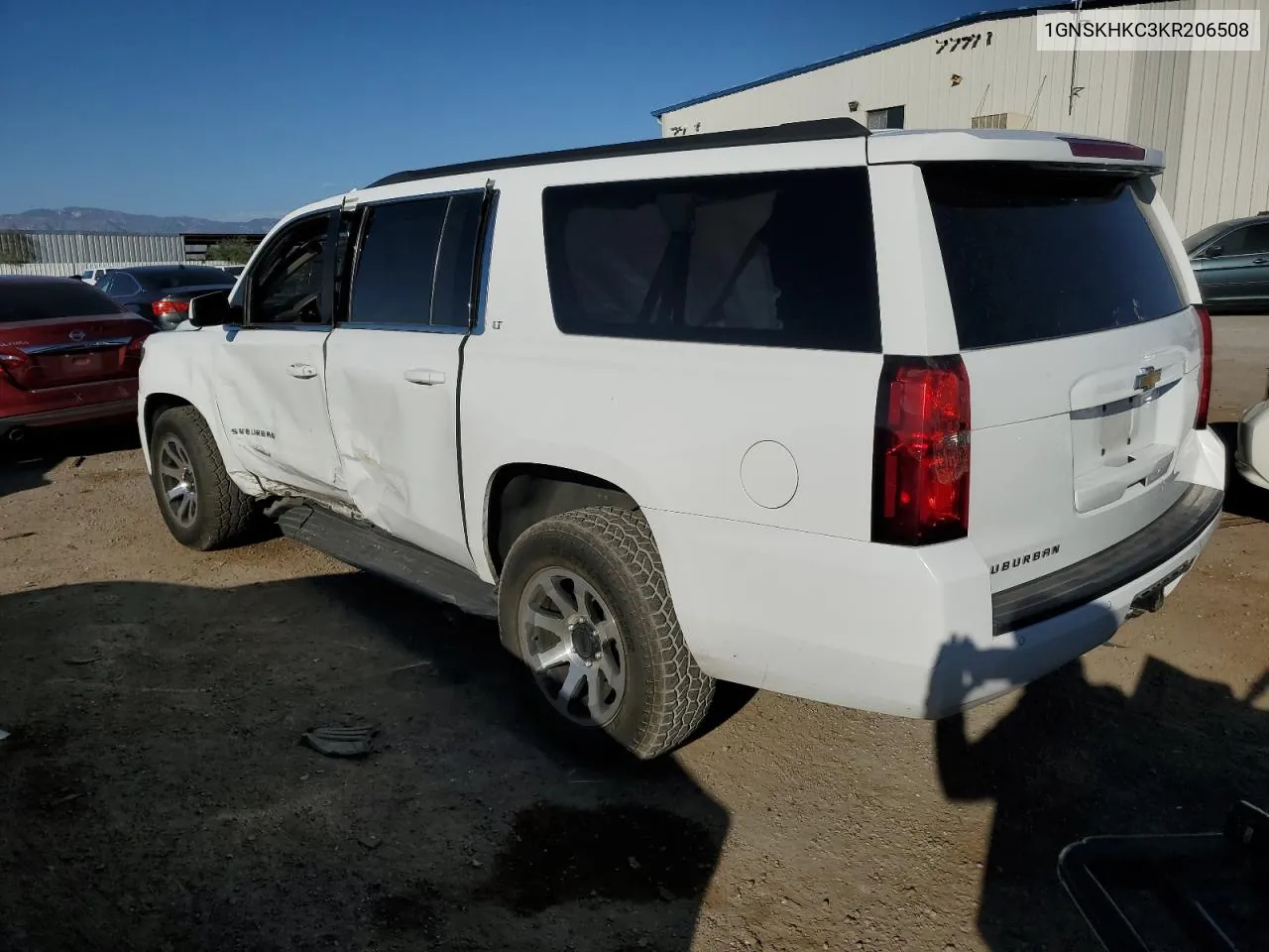 2019 Chevrolet Suburban K1500 Lt VIN: 1GNSKHKC3KR206508 Lot: 76148114