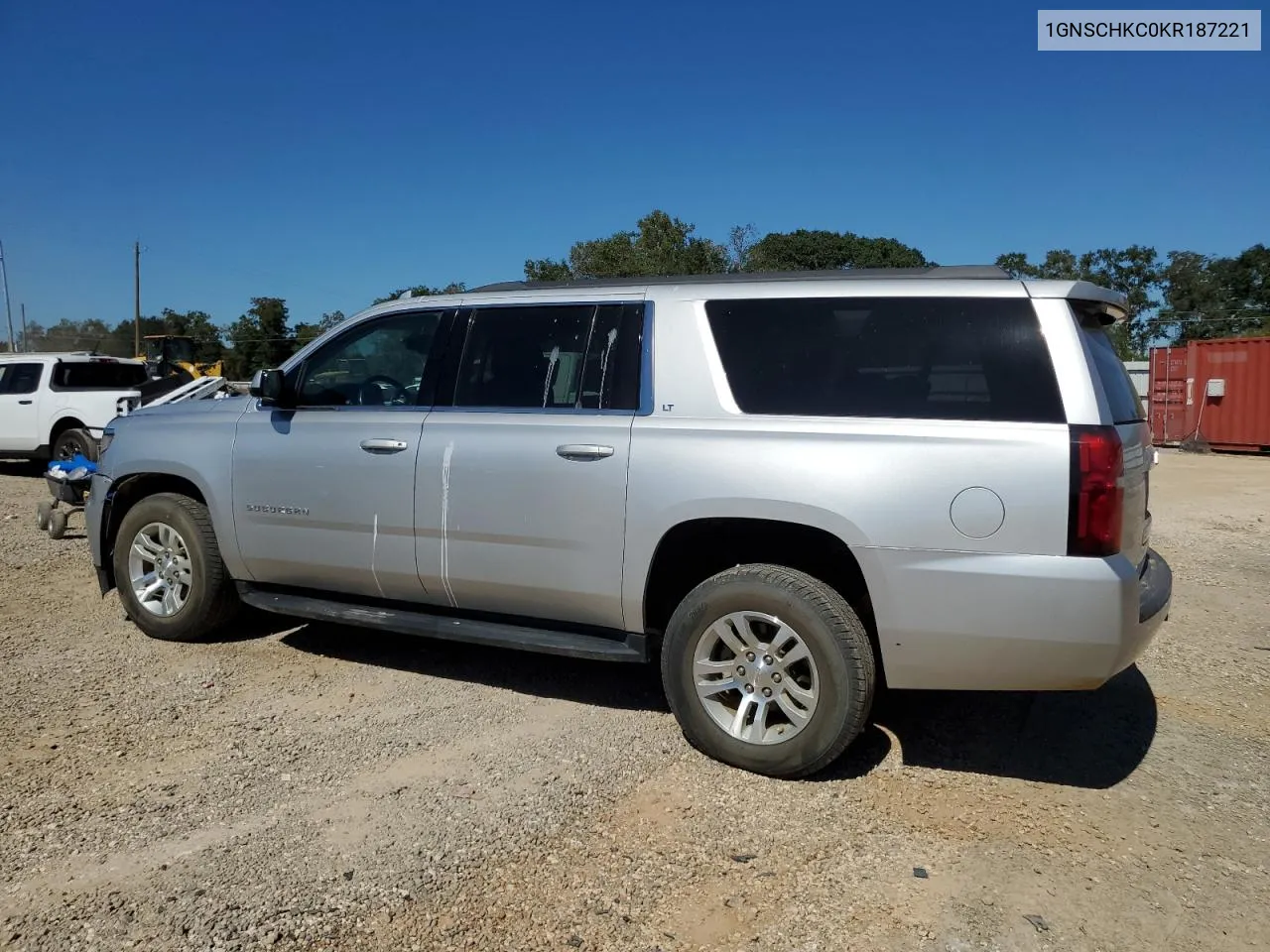 2019 Chevrolet Suburban C1500 Lt VIN: 1GNSCHKC0KR187221 Lot: 76785024