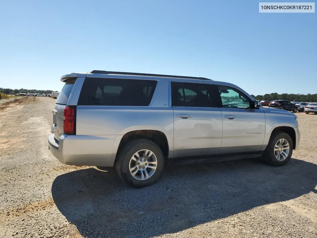 2019 Chevrolet Suburban C1500 Lt VIN: 1GNSCHKC0KR187221 Lot: 76785024