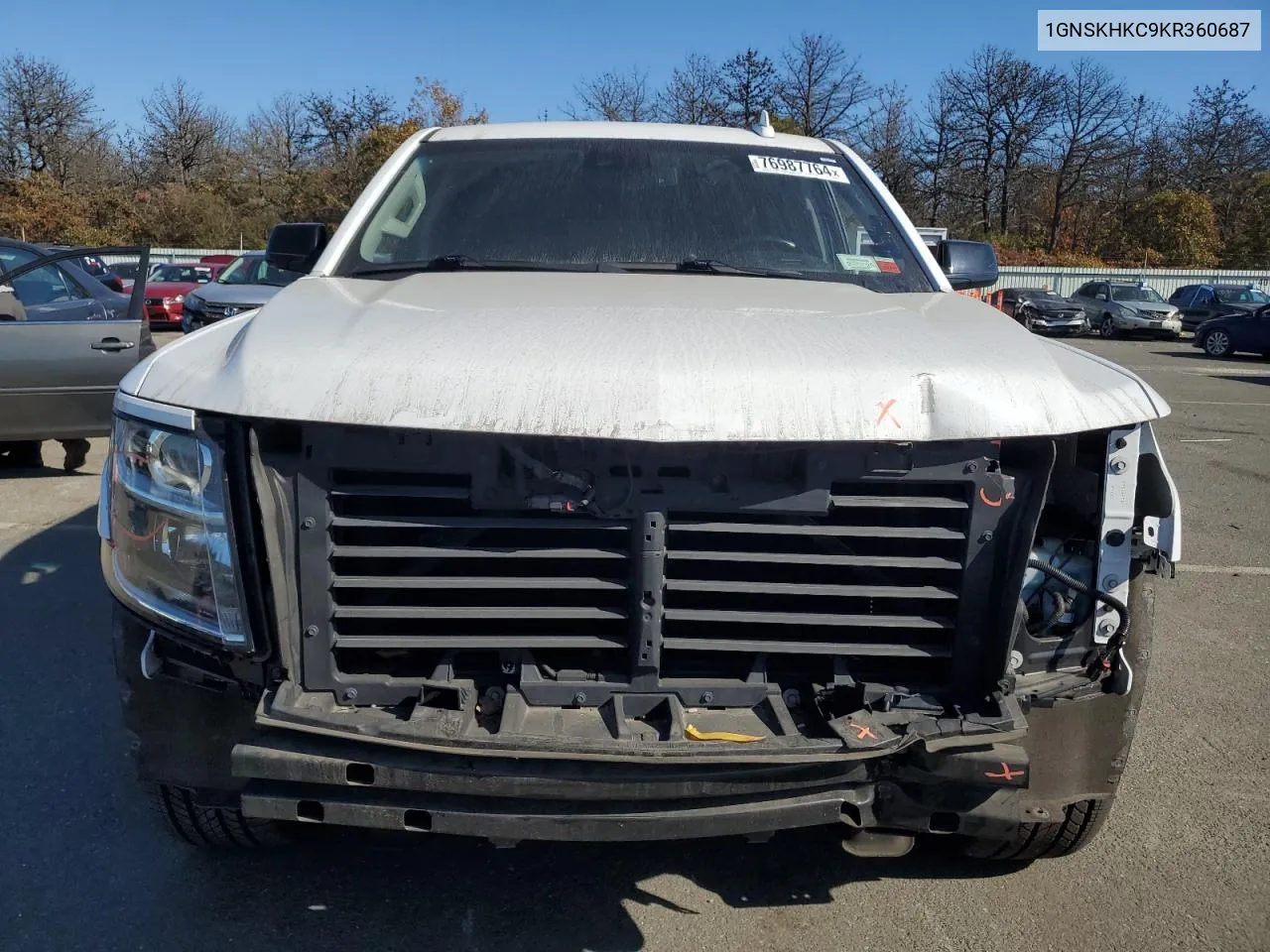 2019 Chevrolet Suburban K1500 Lt VIN: 1GNSKHKC9KR360687 Lot: 76987764