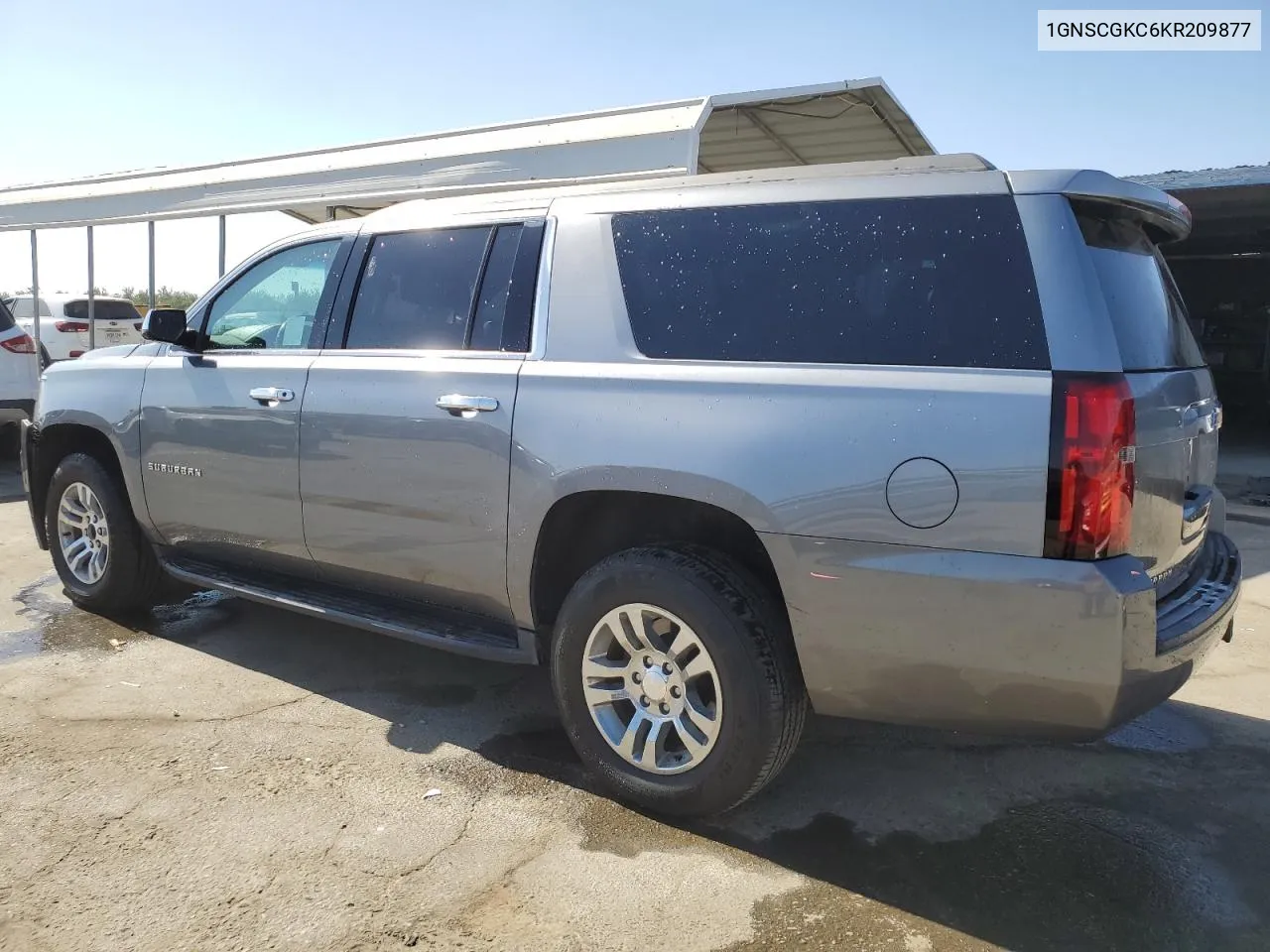 2019 Chevrolet Suburban C1500 Ls VIN: 1GNSCGKC6KR209877 Lot: 77125534