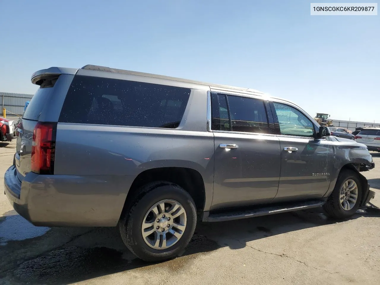 2019 Chevrolet Suburban C1500 Ls VIN: 1GNSCGKC6KR209877 Lot: 77125534