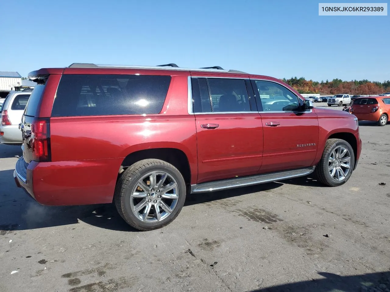 2019 Chevrolet Suburban K1500 Premier VIN: 1GNSKJKC6KR293389 Lot: 77700264