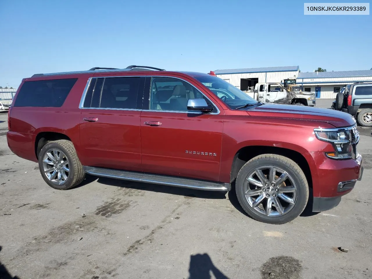 2019 Chevrolet Suburban K1500 Premier VIN: 1GNSKJKC6KR293389 Lot: 77700264