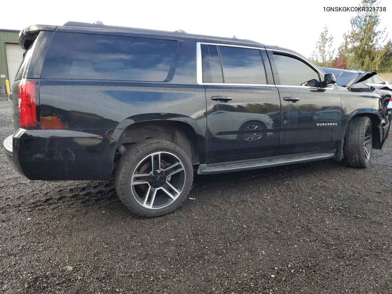 2019 Chevrolet Suburban K1500 Ls VIN: 1GNSKGKC0KR321738 Lot: 77894554