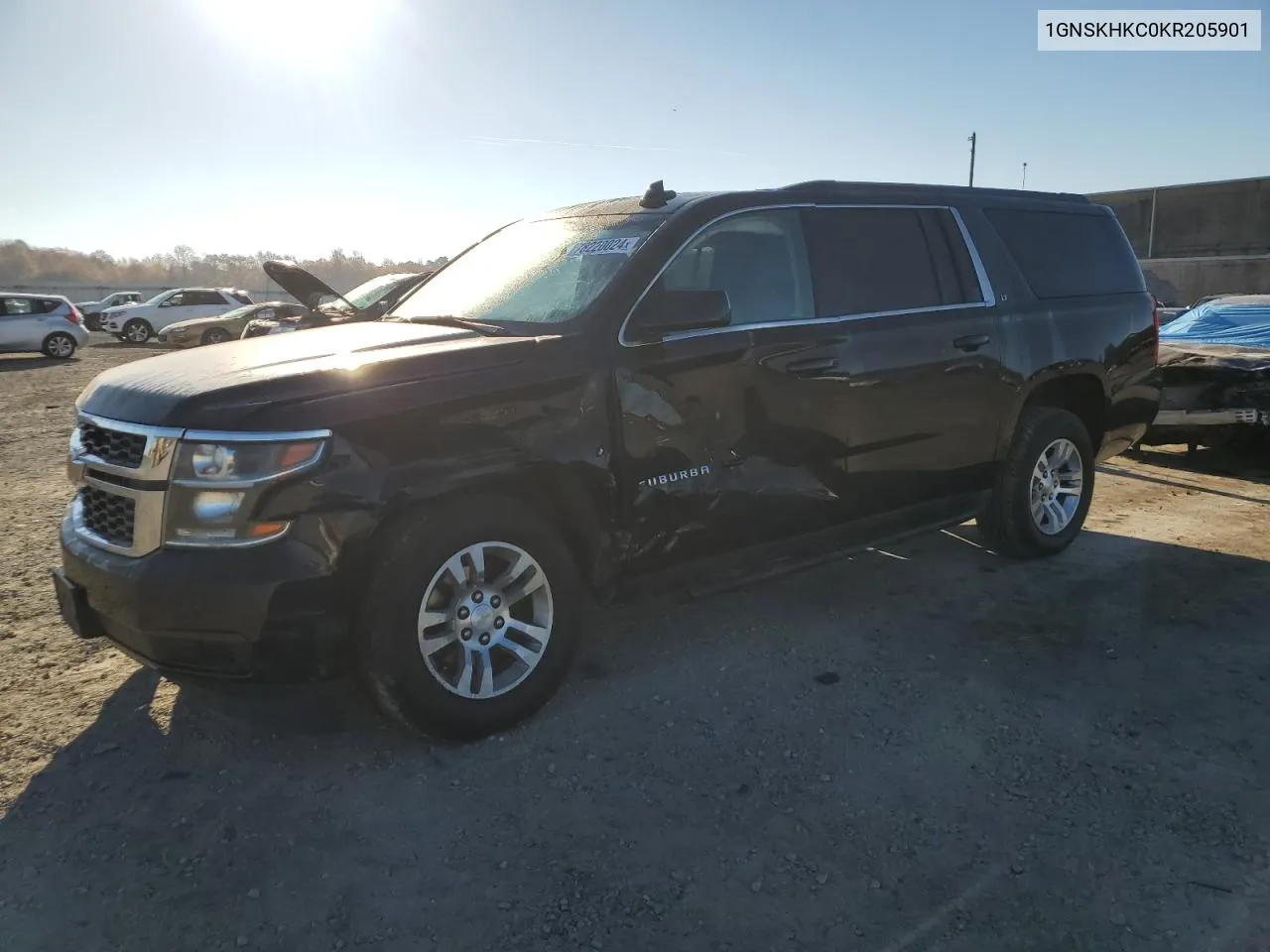 2019 Chevrolet Suburban K1500 Lt VIN: 1GNSKHKC0KR205901 Lot: 78220024