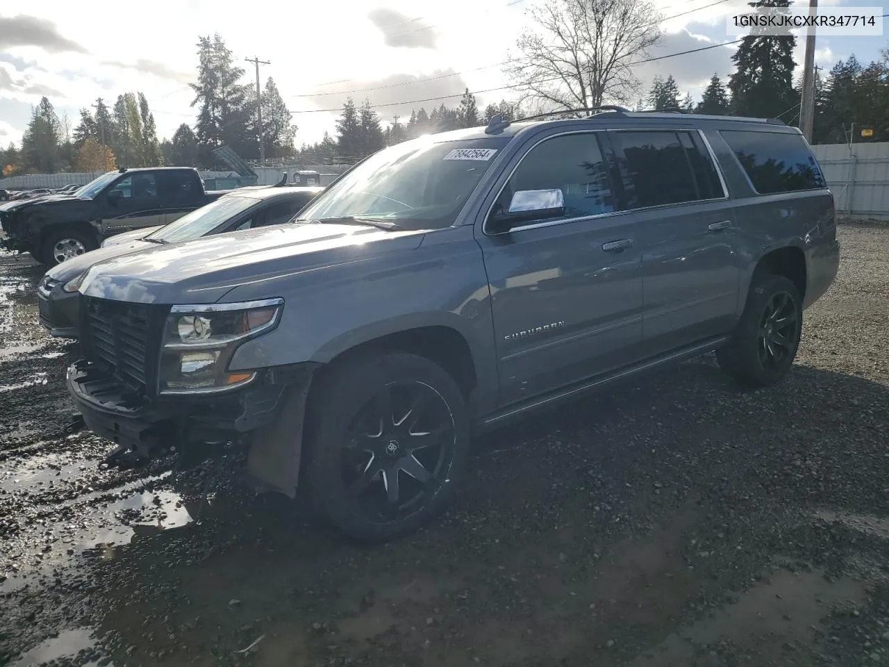 2019 Chevrolet Suburban K1500 Premier VIN: 1GNSKJKCXKR347714 Lot: 78842564