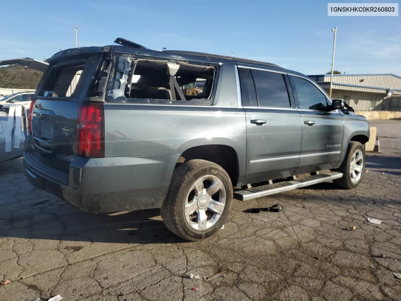 1GNSKHKC0KR260803 2019 Chevrolet Suburban K1500 Lt