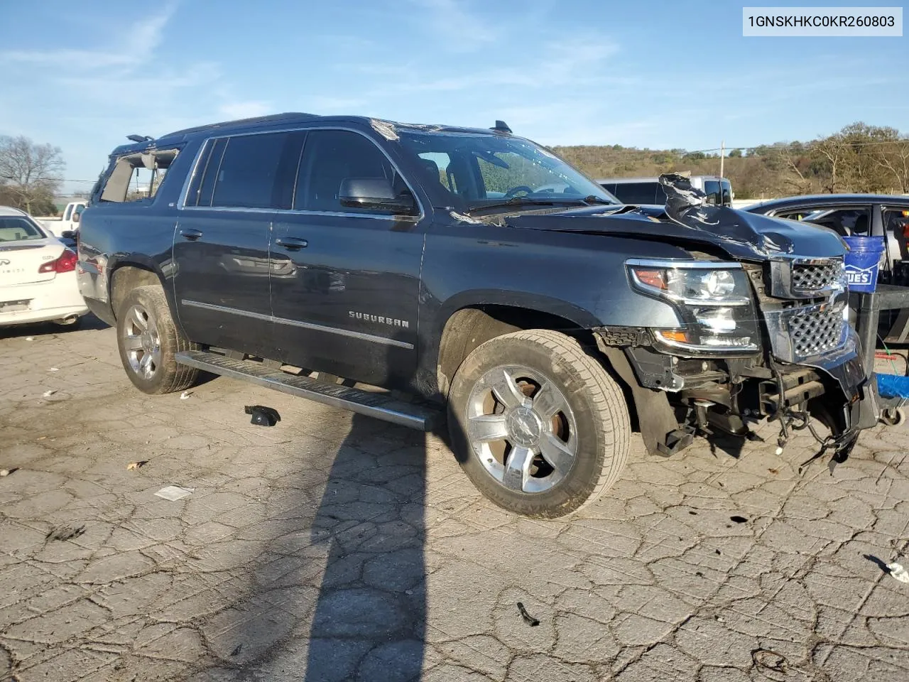 1GNSKHKC0KR260803 2019 Chevrolet Suburban K1500 Lt