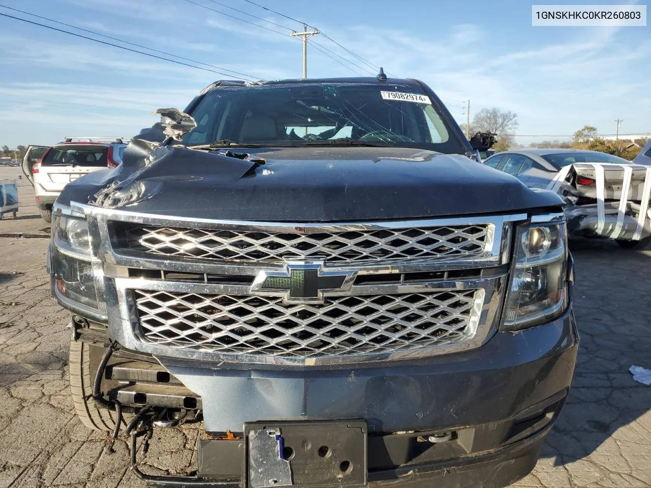 1GNSKHKC0KR260803 2019 Chevrolet Suburban K1500 Lt