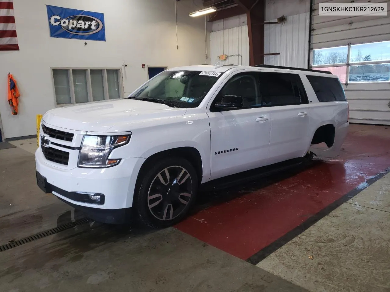 2019 Chevrolet Suburban K1500 Lt VIN: 1GNSKHKC1KR212629 Lot: 79246744