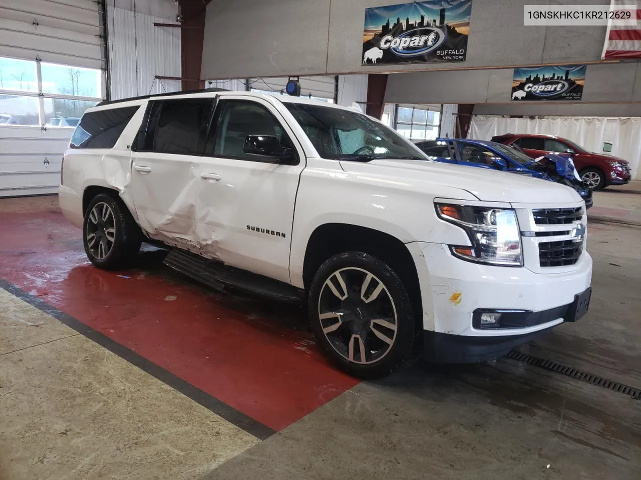 2019 Chevrolet Suburban K1500 Lt VIN: 1GNSKHKC1KR212629 Lot: 79246744