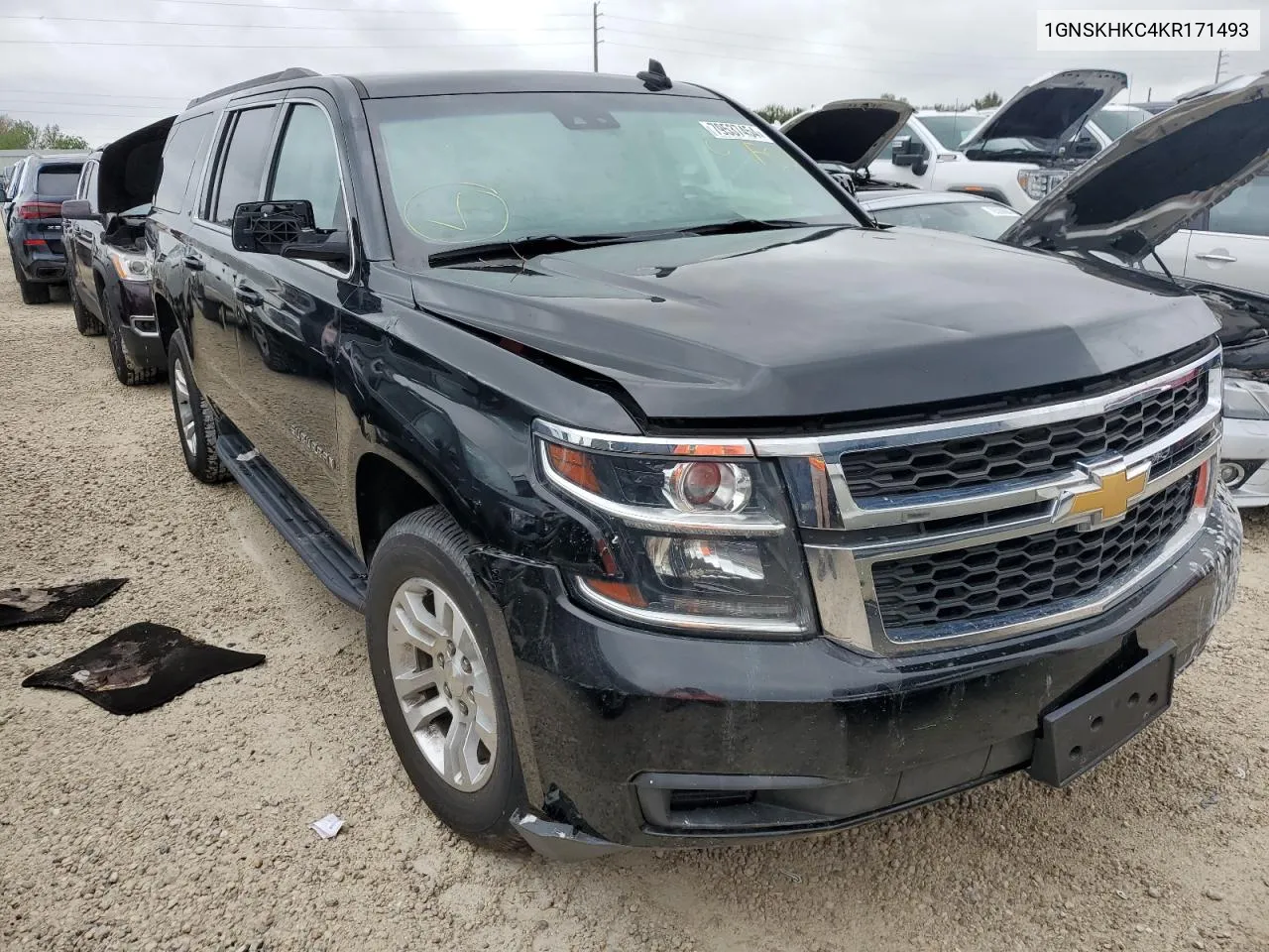 2019 Chevrolet Suburban K1500 Lt VIN: 1GNSKHKC4KR171493 Lot: 79537454