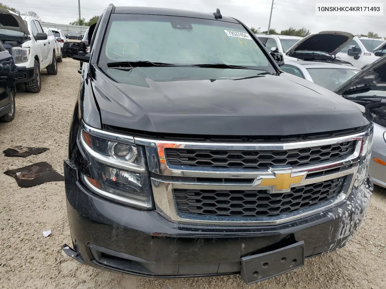 2019 Chevrolet Suburban K1500 Lt VIN: 1GNSKHKC4KR171493 Lot: 79537454