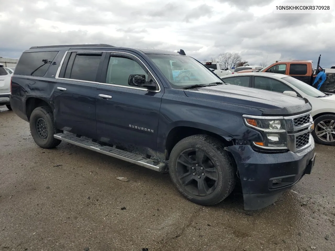 2019 Chevrolet Suburban K1500 Lt VIN: 1GNSKHKC0KR370928 Lot: 80556644