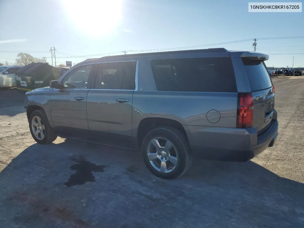 2019 Chevrolet Suburban K1500 Lt VIN: 1GNSKHKC8KR167205 Lot: 80579284