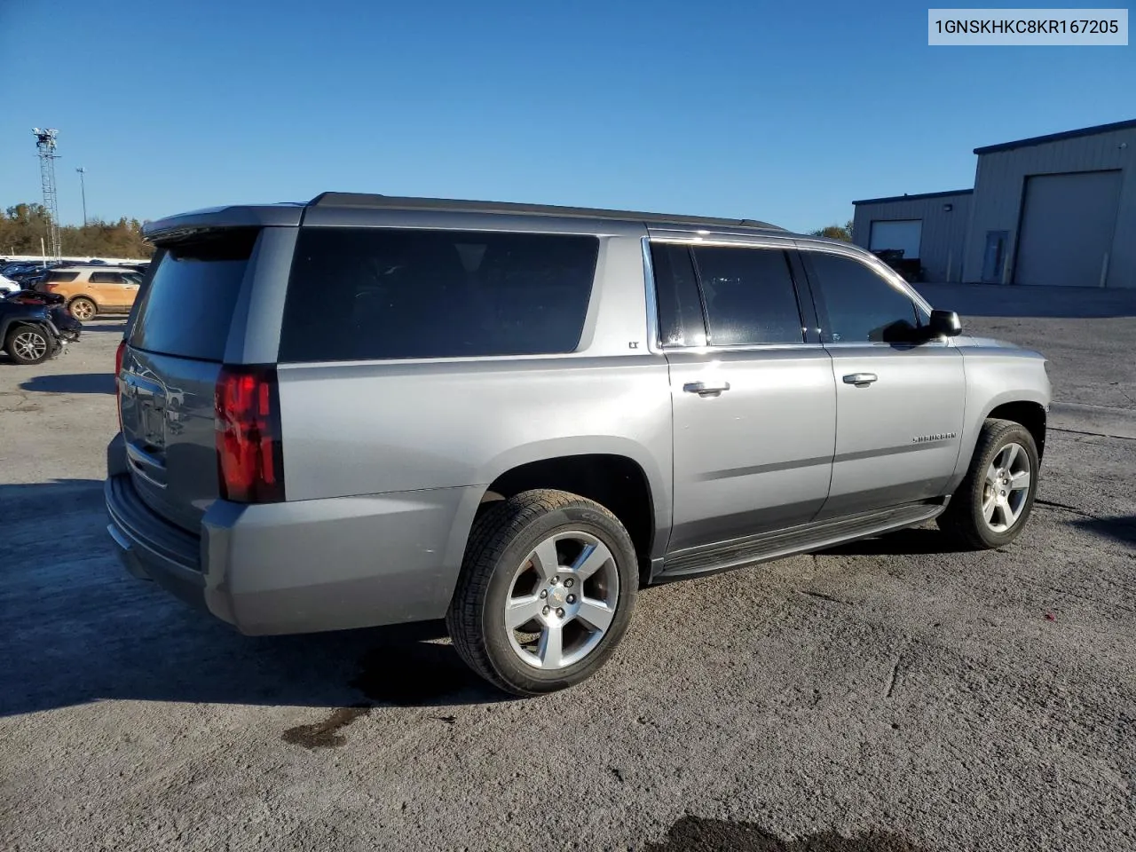 2019 Chevrolet Suburban K1500 Lt VIN: 1GNSKHKC8KR167205 Lot: 80579284