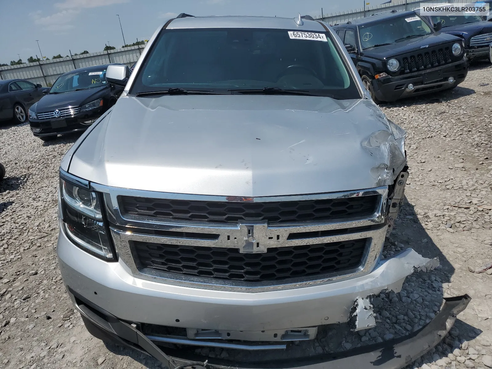 2020 Chevrolet Suburban K1500 Lt VIN: 1GNSKHKC3LR203755 Lot: 65753034