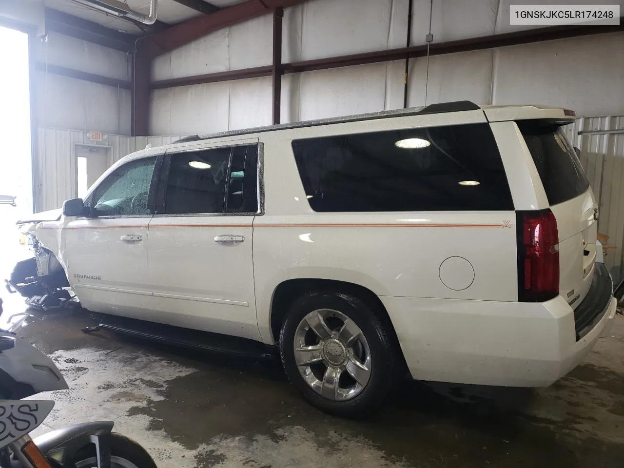 2020 Chevrolet Suburban K1500 Premier VIN: 1GNSKJKC5LR174248 Lot: 73365664