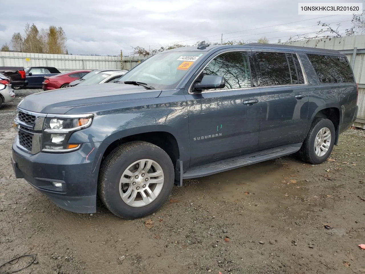 2020 Chevrolet Suburban K1500 Lt VIN: 1GNSKHKC3LR201620 Lot: 74385964