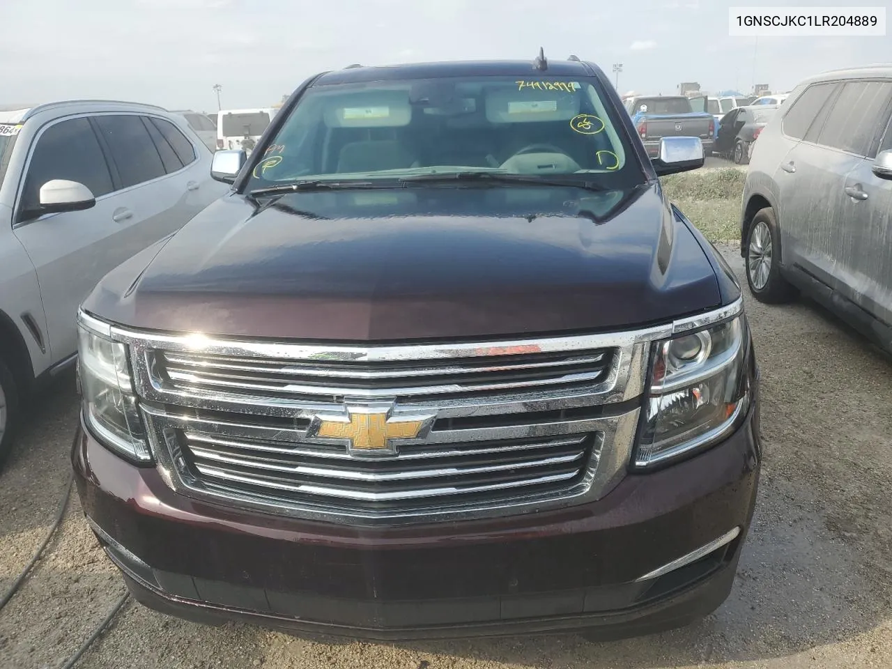 2020 Chevrolet Suburban C1500 Premier VIN: 1GNSCJKC1LR204889 Lot: 74912994