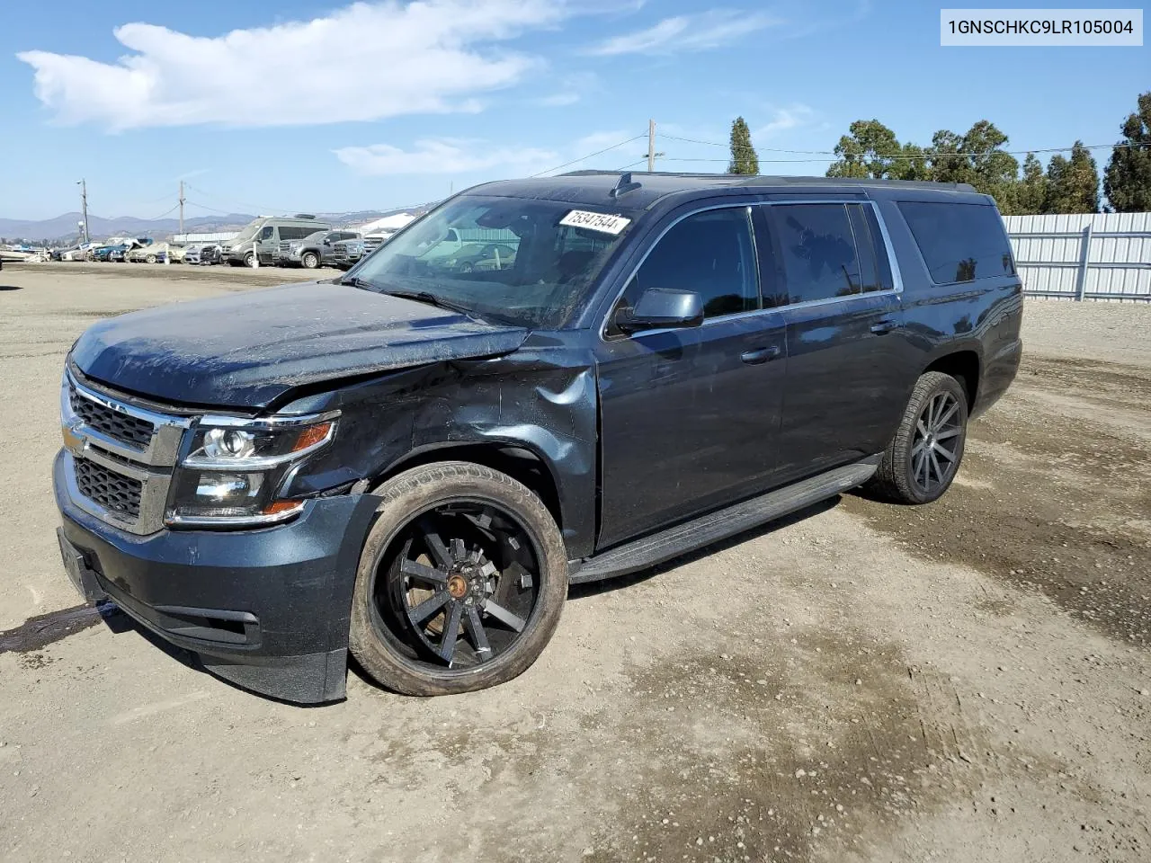 2020 Chevrolet Suburban C1500 Lt VIN: 1GNSCHKC9LR105004 Lot: 75347544